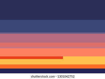 Geometric background in flat color style vector illustration