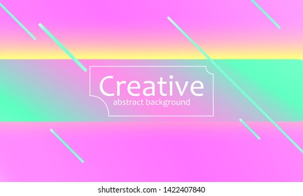 Geometric background. Fluid shapes. Minimal abstract cover design. Creative colorful wallpaper. Trendy gradient poster. Vector illustration.