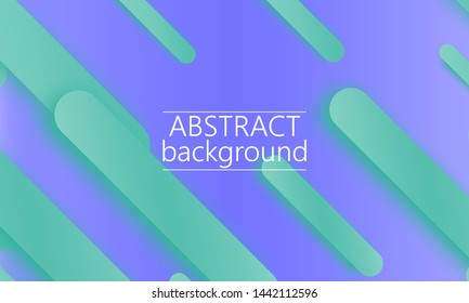 Geometric background. Fluid shapes. Minimal abstract cover design. Creative colorful wallpaper. Trendy gradient poster. Vector illustration.