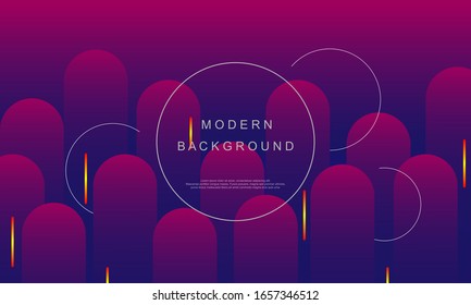 Geometric Background with Gradient Composition. Eps10 vector.