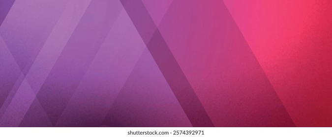 Geometric background with a gradient style, featuring purple and red colors. The background has a smooth, layered texture. Minimal abstract gradient geometric vector background 