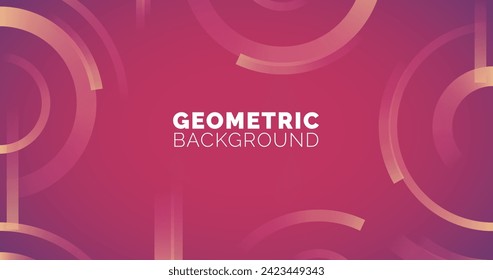 Geometric background with gradients vector design in eps 10