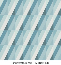 Geometric background graphic design. Abstract seamless pattern for website, brochure, presentation, advertising promotion layout. Decorative mosaic ornament. Diagonal stripes. Vector illustration.