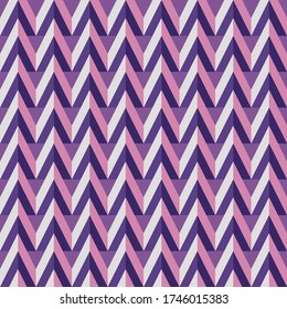 Diseño gráfico de fondo geométrico. Resumen de un patrón impecable para presentación, sitio web, diseño de publicidad. Ornamento de mosaico decorativo. Forma Flechas. Color violeta y lila. Ilustración vectorial.  