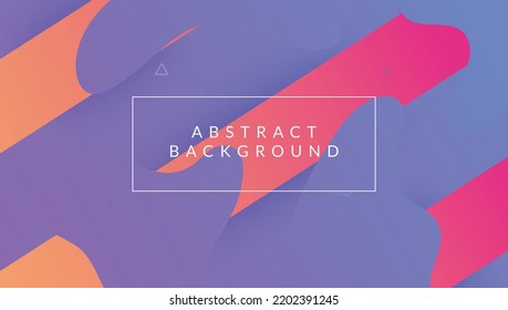 Geometric Background. Graphic Paper. 3d Landing Page. Modern Flyer. Pink Bright Layout. Tech Neon Shape. Futuristic Element. Creative Illustration. Lilac Geometric Background
