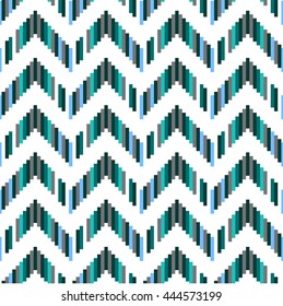 Geometric background. Grid, abstract, isometric, zigzag seamless pattern. Can be used in textiles, for book design, website.