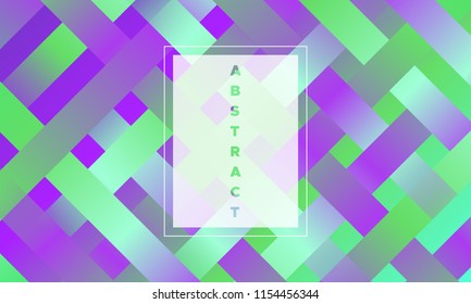 Geometric Background with Halftone Rectangles. Trendy Colorful Gradient. Bright Abstract Template for Cover, Presentation. Minimal Design. EPS10 Vector. Trendy Geometric Background in Modern Style.