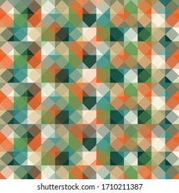Geometric background with halftone rectangles. Trendy colorful gradient. Bright abstract template for cover, presentation. EPS10 Vector. Trendy geometric background in a modern style.