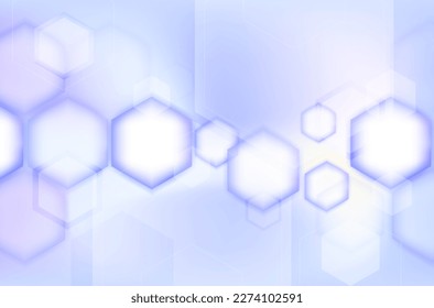 Geometric background with hexagonal and high-tech elements for presentation or banner.