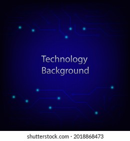 Geometric background and high tech circuit board connection system