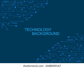 Sistema de ligação de fundo geométrico e placa de circuito de alta tecnologia