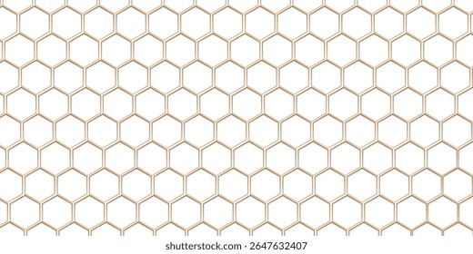 Geometric Background Honey Combs White. Can Be Used For All Needs Of Two Dimensional Background