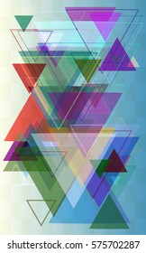 geometric background idea