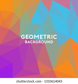 Geometric Background Illustration Design