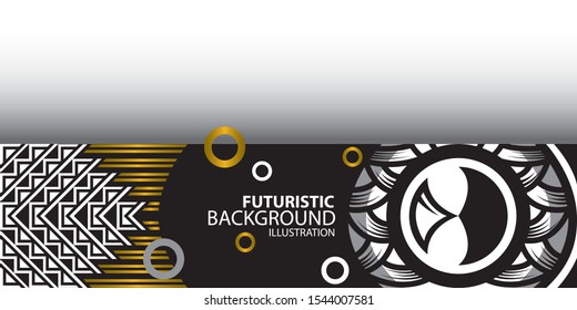 Geometric background illustration. unique pattern. Trendy and modern design concept. Can be applied in various digital and print products.