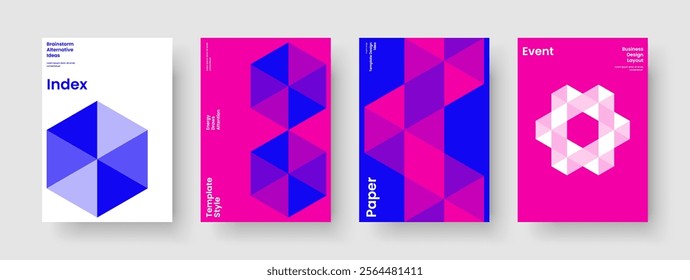 Geometric Background Layout. Abstract Book Cover Template. Isolated Banner Design. Business Presentation. Brochure. Flyer. Report. Poster. Brand Identity. Magazine. Notebook. Newsletter. Leaflet