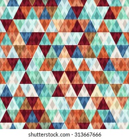 Geometric background made of triangles. Colorful modern design