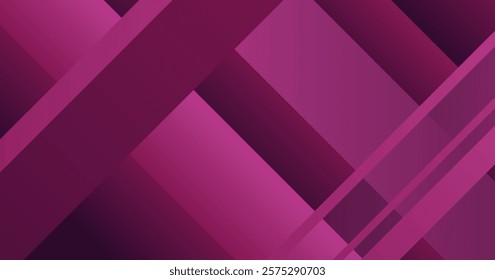 Geometric background material combined with purple diagonal lines