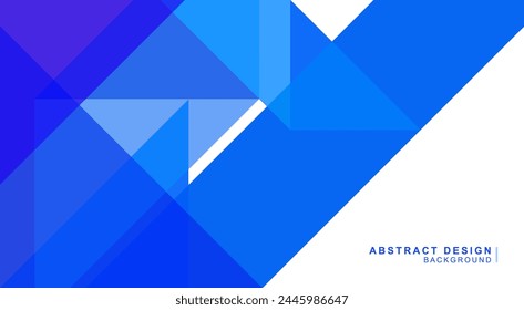 Geometric background material combined with various triangles