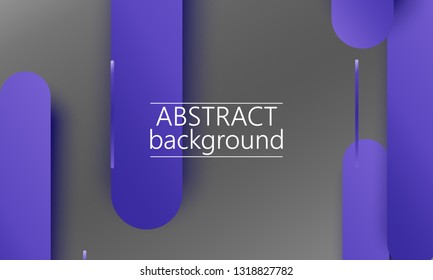 Geometric background. Material design. Minimal abstract cover. Creative colorful wallpaper. Trendy gradient poster. Vector illustration.