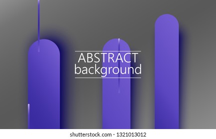 Geometric background. Material design. Minimal abstract cover. Creative colorful wallpaper. Trendy gradient poster. Vector illustration.
