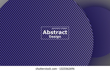 Geometric background. Material design. Minimal abstract cover. Creative colorful wallpaper. Trendy gradient poster. Vector illustration.