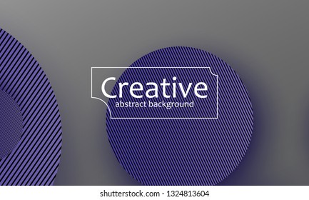 Geometric background. Material design. Minimal abstract cover. Creative colorful wallpaper. Trendy gradient poster. Vector illustration.