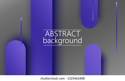 Geometric background. Material design. Minimal abstract cover. Creative colorful wallpaper. Trendy gradient poster. Vector illustration.