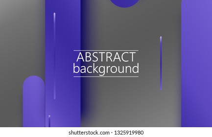 Geometric background. Material design. Minimal abstract cover. Creative colorful wallpaper. Trendy gradient poster. Vector illustration.