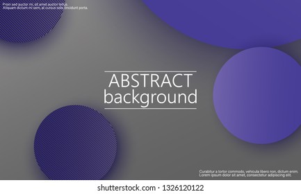 Geometric background. Material design. Minimal abstract cover. Creative colorful wallpaper. Trendy gradient poster. Vector illustration.