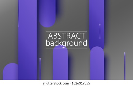 Geometric background. Material design. Minimal abstract cover. Creative colorful wallpaper. Trendy gradient poster. Vector illustration.