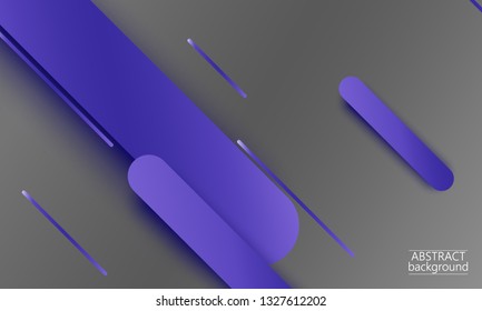 Geometric background. Material design. Minimal abstract cover. Creative colorful wallpaper. Trendy gradient poster. Vector illustration.