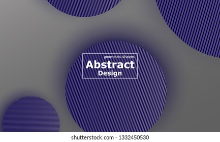 Geometric background. Material design. Minimal abstract cover. Creative colorful wallpaper. Trendy gradient poster. Vector illustration.