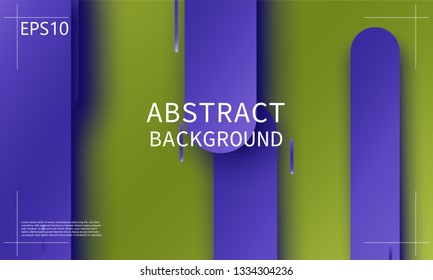 Geometric background. Material design. Minimal abstract cover. Creative colorful wallpaper. Trendy gradient poster. Vector illustration.