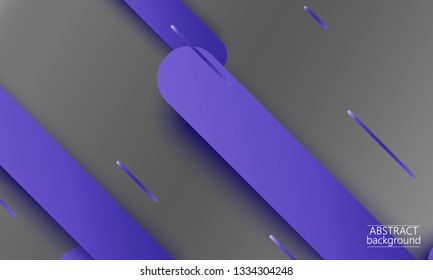 Geometric background. Material design. Minimal abstract cover. Creative colorful wallpaper. Trendy gradient poster. Vector illustration.