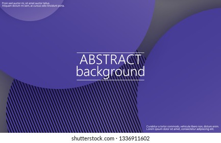 Geometric background. Material design. Minimal abstract cover. Creative colorful wallpaper. Trendy gradient poster. Vector illustration.