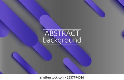 Geometric background. Material design. Minimal abstract cover. Creative colorful wallpaper. Trendy gradient poster. Vector illustration.