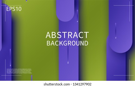 Geometric background. Material design. Minimal abstract cover. Creative colorful wallpaper. Trendy gradient poster. Vector illustration.