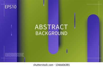 Geometric background. Material design. Minimal abstract cover. Creative colorful wallpaper. Trendy gradient poster. Vector illustration.
