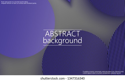 Geometric background. Material design. Minimal abstract cover. Creative colorful wallpaper. Trendy gradient poster. Vector illustration.