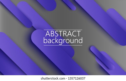 Geometric background. Material design. Minimal abstract cover. Creative colorful wallpaper. Trendy gradient poster. Vector illustration.