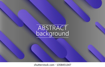 Geometric background. Material design. Minimal abstract cover. Creative colorful wallpaper. Trendy gradient poster. Vector illustration.