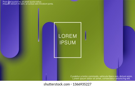 Geometric background. Material design. Minimal abstract cover. Creative colorful wallpaper. Trendy gradient poster. Vector illustration.
