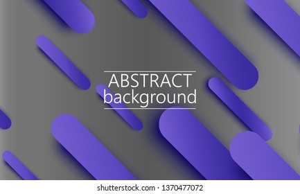 Geometric background. Material design. Minimal abstract cover. Creative colorful wallpaper. Trendy gradient poster. Vector illustration.