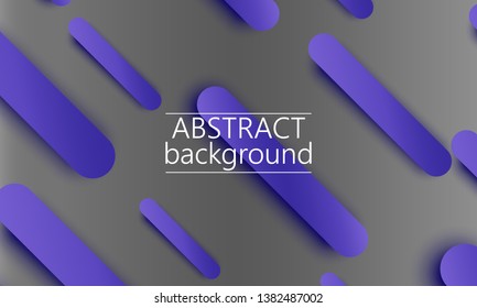 Geometric background. Material design. Minimal abstract cover. Creative colorful wallpaper. Trendy gradient poster. Vector illustration.