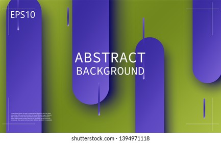 Geometric background. Material design. Minimal abstract cover. Creative colorful wallpaper. Trendy gradient poster. Vector illustration.