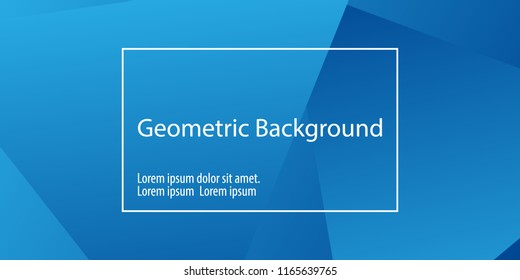 Geometric background. Minimal abstract cover design. Creative colorful wallpaper. Trendy gradient poster. Vector illustration.