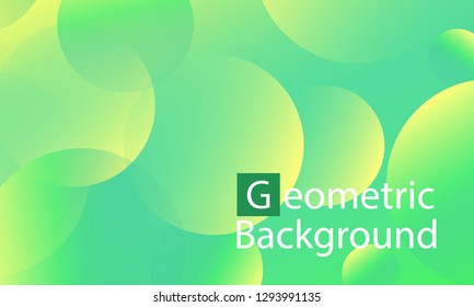 Geometric background. Minimal abstract cover design. Creative colorful wallpaper. Trendy gradient poster. Vector illustration.