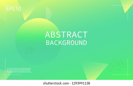 Geometric background. Minimal abstract cover design. Creative colorful wallpaper. Trendy gradient poster. Vector illustration.