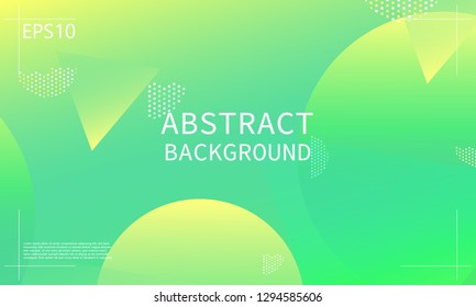Geometric background. Minimal abstract cover design. Creative colorful wallpaper. Trendy gradient poster. Vector illustration.